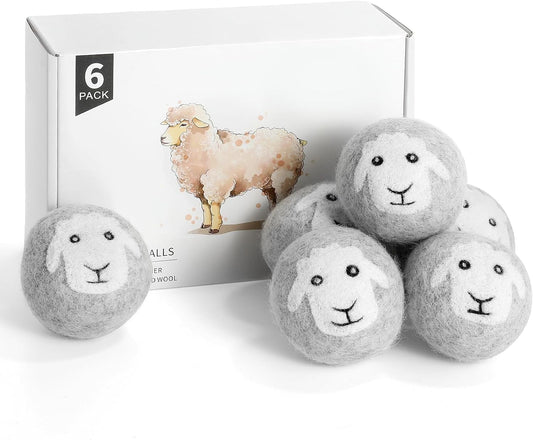 Wool-Dryer-Balls-6-Pack,-Natural-Fabric-Softener,-Dryer-Balls-Laundry-Reusable,-1280