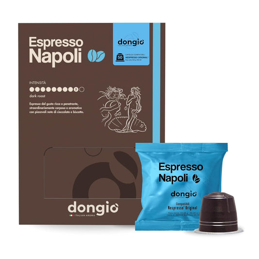 Dongiò-Caffè-Espresso-Napoli---50-Nespresso-Original-Compatible-Capsules,-Dark-Roast-Coffee-392