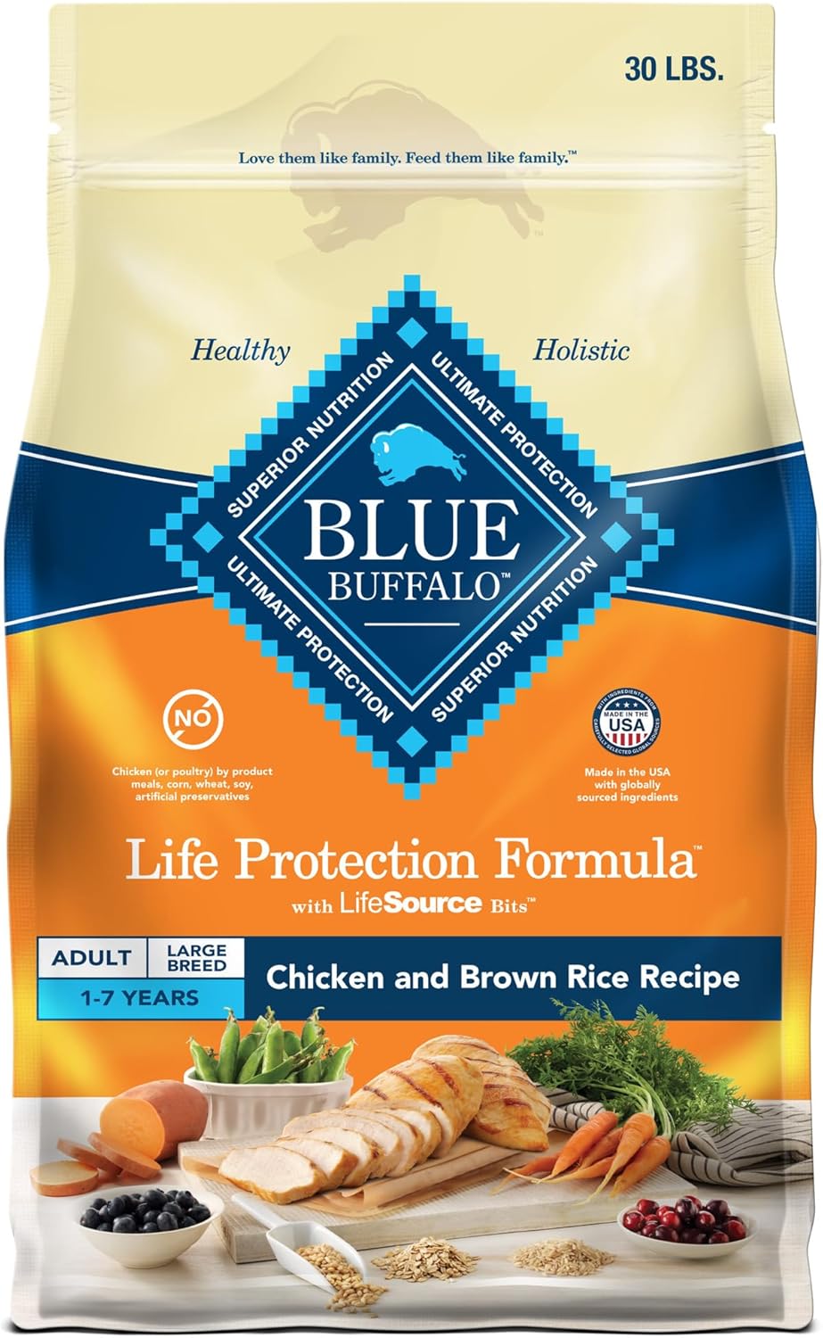 Blue-Buffalo-Life-Protection-Formula-Large-Breed-Adult-Dry-Dog-Food,-Promotes-Joint-2401
