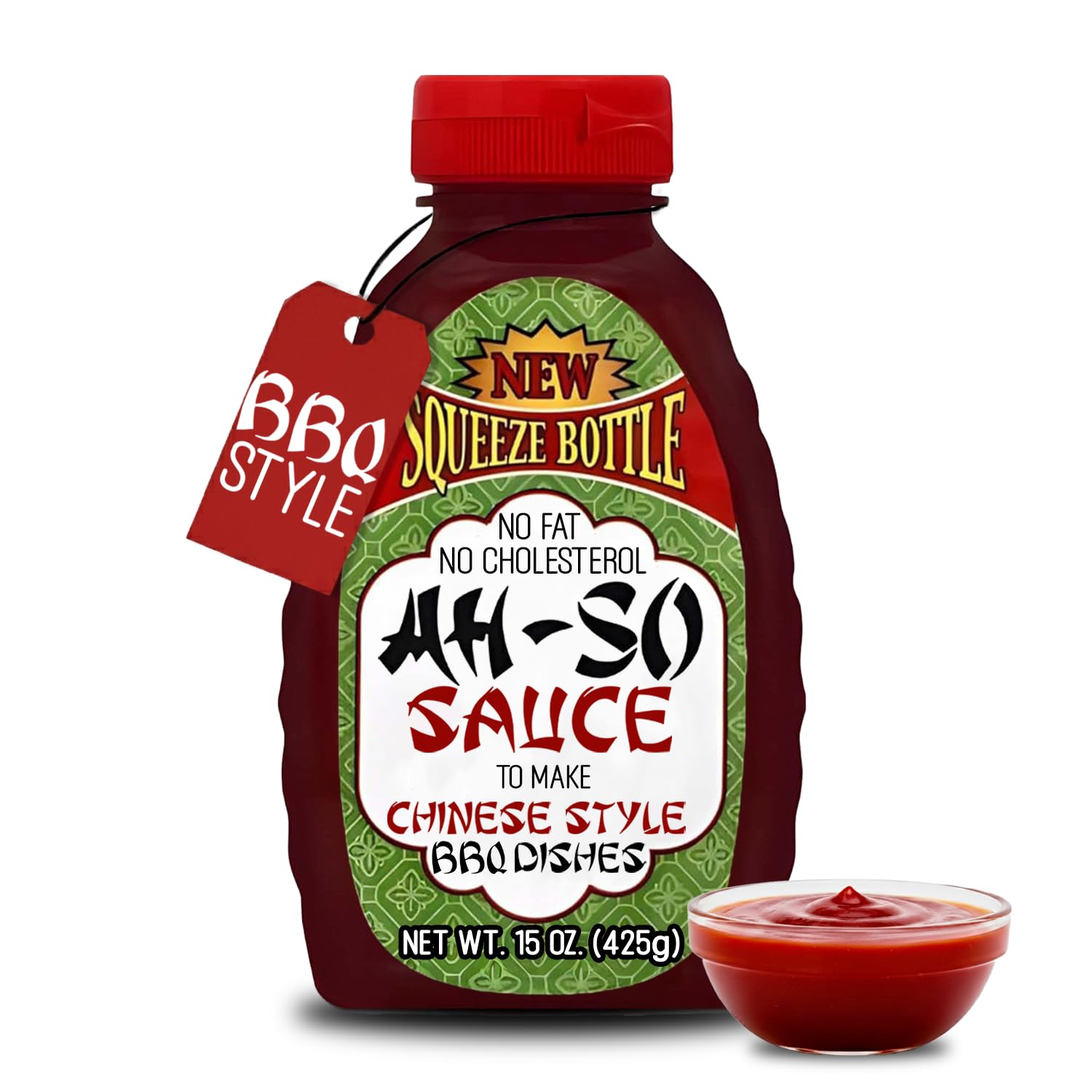 Ah-So-Chinese-Style-BBQ-Sauce,-Red-Rib-15-oz-Squeeze-Bottle-–-Sweet-1116