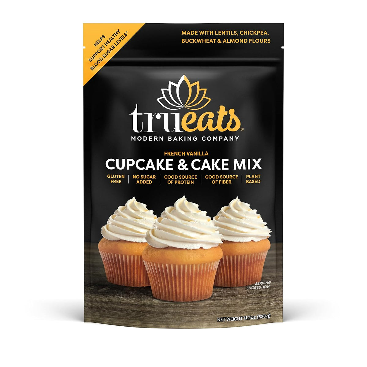 TruEats-Cupcake-&-Cake-Mix---French-Vanilla:-Low-Glycemic,-192