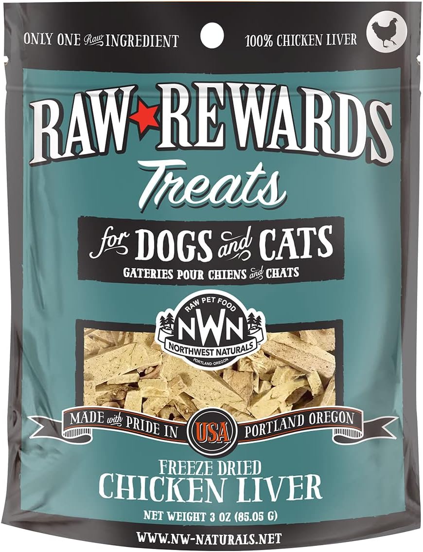 Raw-Rewards-Chicken-Liver-Treat,-3-Ounce---431
