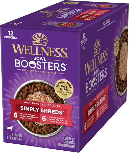 Wellness-Bowl-Boosters-Simply-Shreds-Wet-Dog-Food-Topper-for-Small,-Medium,-&-2423