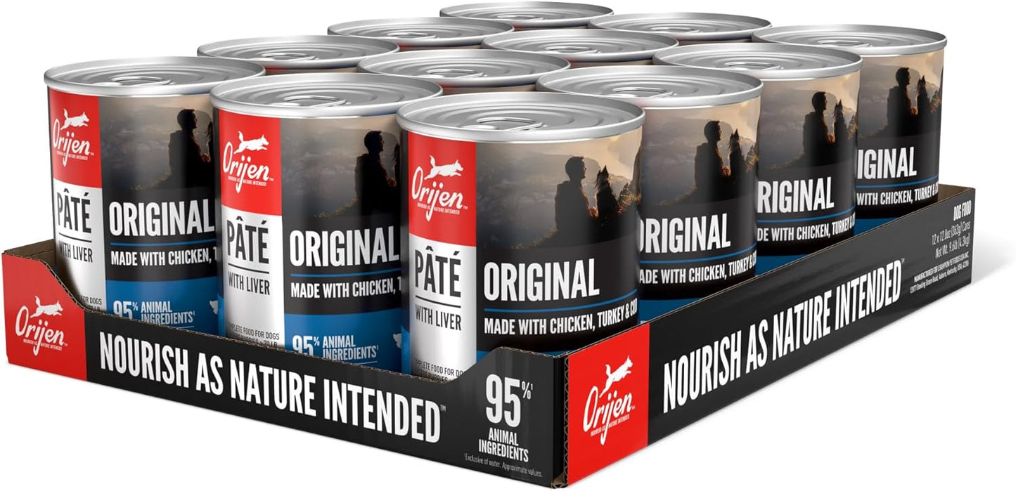 ORIJEN-Pate-Wet-Dog-Food-Original-Recipe-with-Liver-12.8oz-Cans-(12-Count)-1058