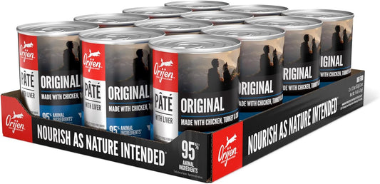 ORIJEN-Pate-Wet-Dog-Food-Original-Recipe-with-Liver-12.8oz-Cans-(12-Count)-1058