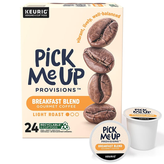Pick-Me-Up-Provisions-Breakfast-Blend-Coffee---Light-Roast,-Keurig-K-Cup-Pods,-446