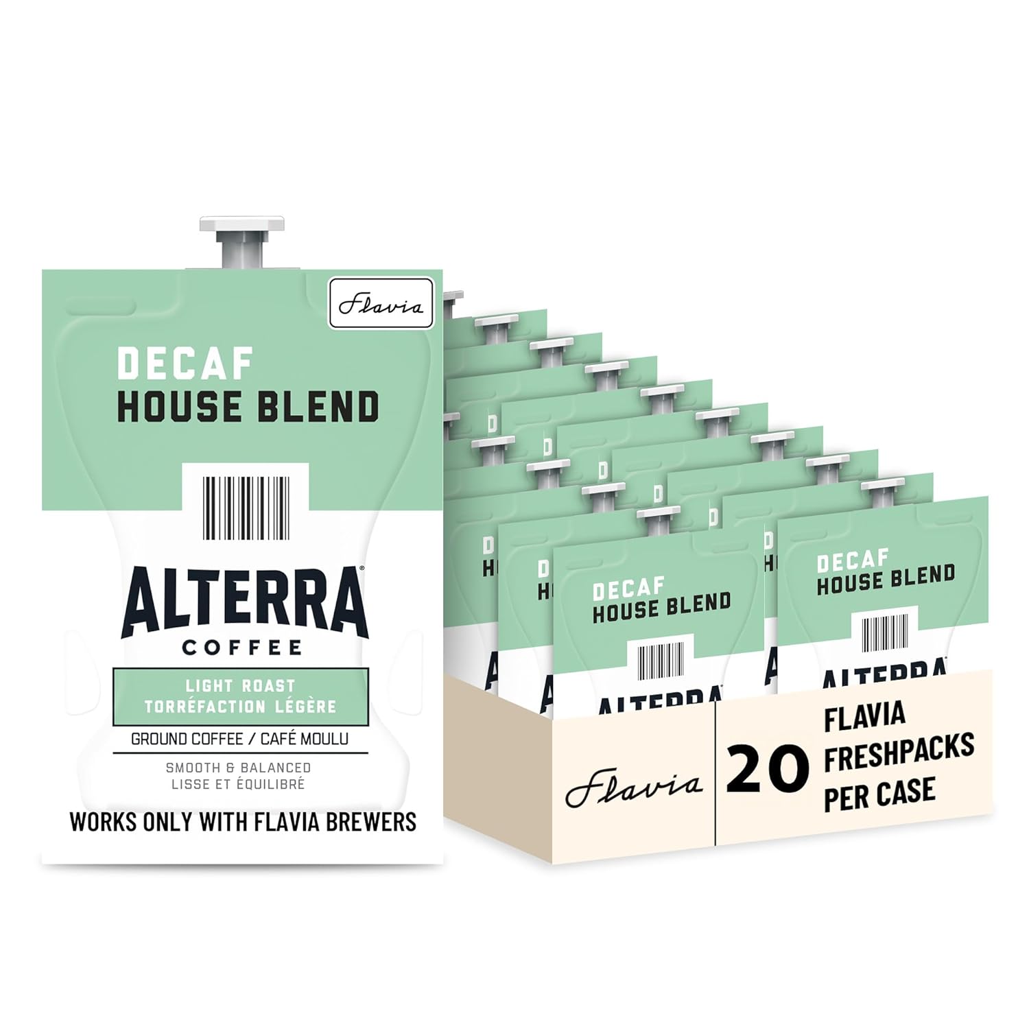 ALTERRA-Coffee-Decaf-House-Blend-Single-Serve-Freshpacks-for-MARS-DRINKS-FLAVIA-Brewer,-283