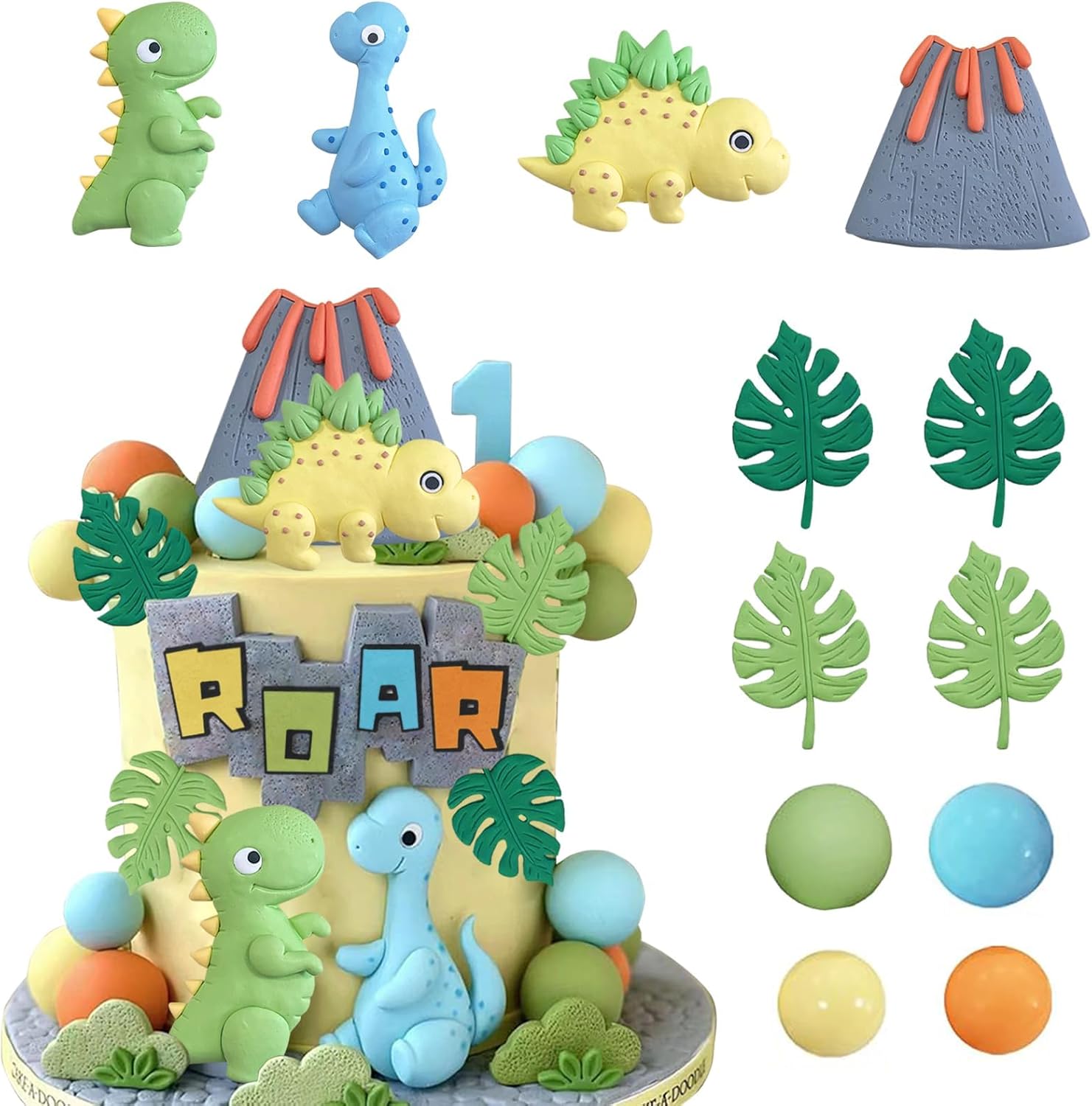 Baby-Dinosaur-Cake-Toppers-Dinosaur-Cake-Decorations-427