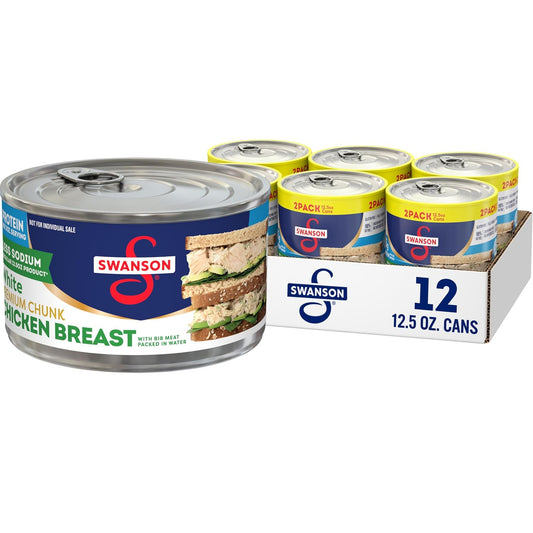 Swanson-0.25-Less-Sodium-White-Premium-Chunk-Canned-Chicken-Breast-in-Water,-12.5-516