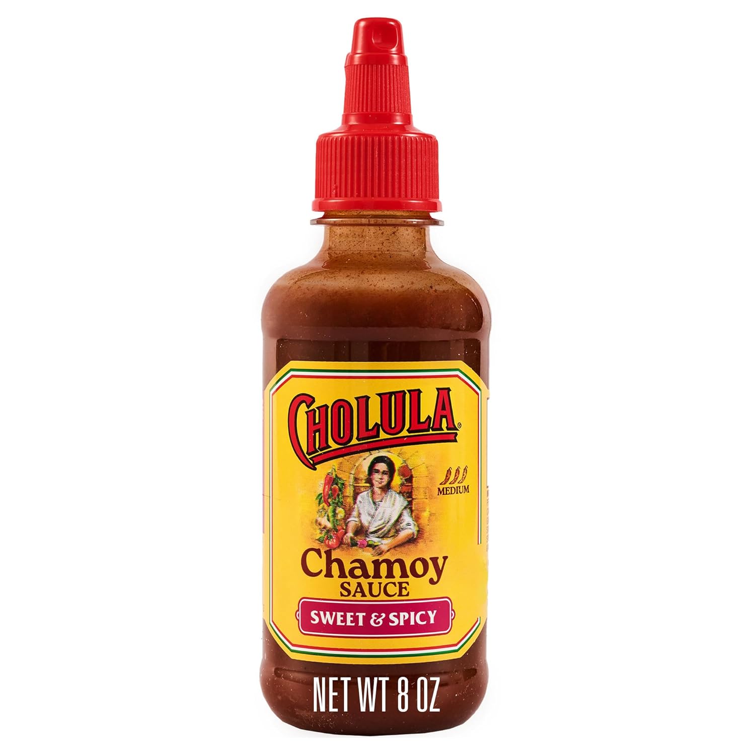 Cholula-Chamoy-Sauce,-Sweet-&-Spicy,-Tangy-Drizzle-Sauce-with-Arbol-Chiles-1870