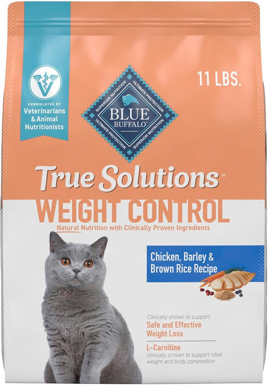 Blue-Buffalo-True-Solutions-Weight-Control-Natural-Dry-Cat-Food-for-Adult-Cats,-1467