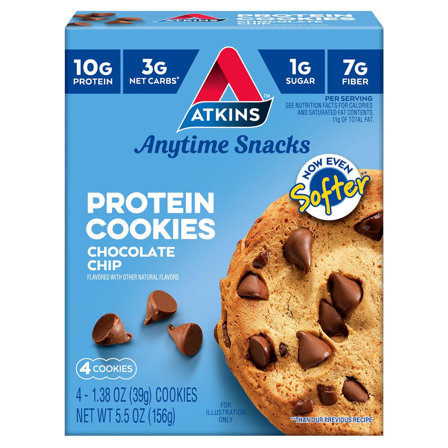 Atkins-Chocolate-Chip-Protein-Cookie,-10g-Protein,-4-Count-|-10g--Protein,-3g-Net-1g-2457