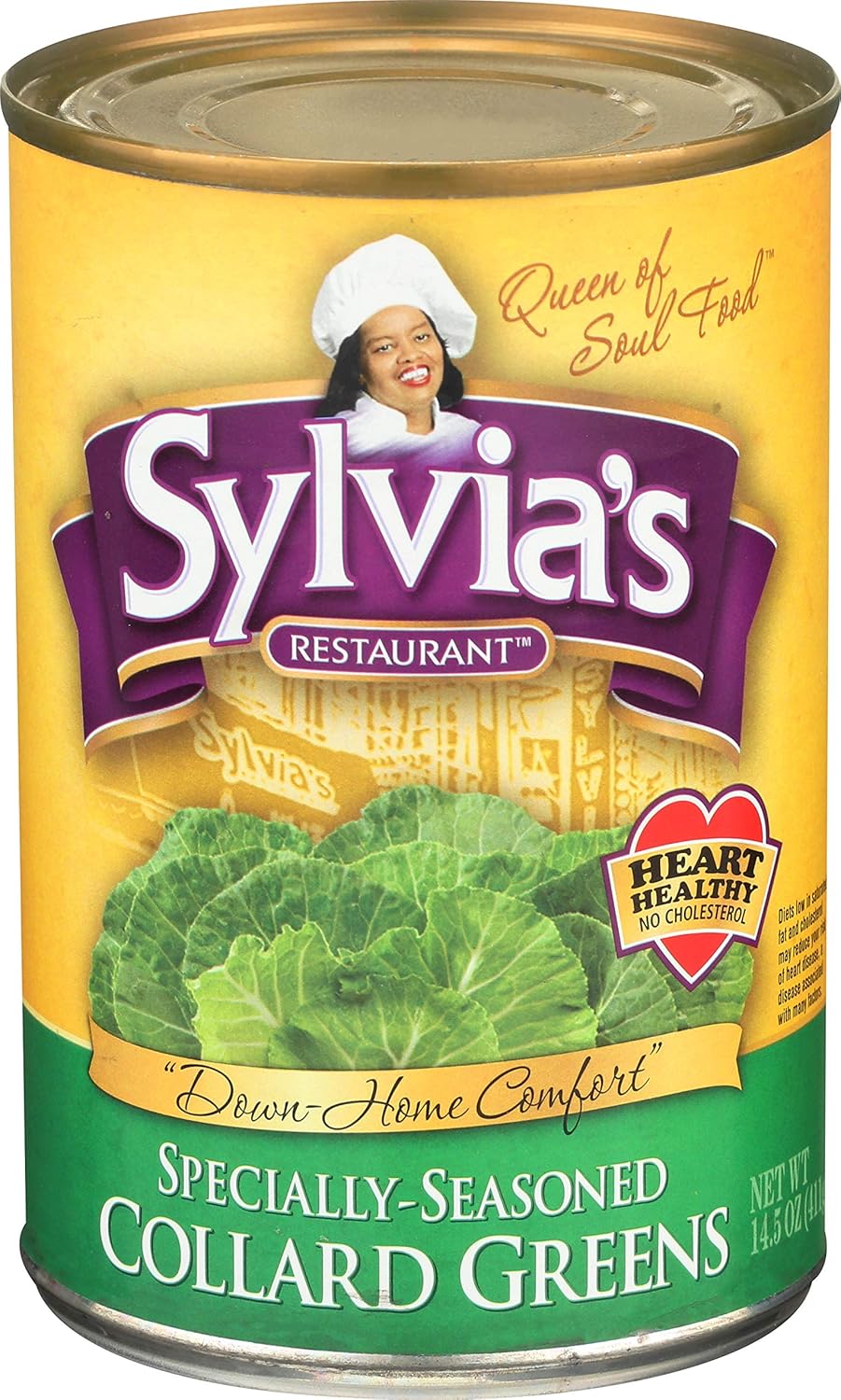 Sylvia's-Verduras-de-col-especialmente-sazonadas,-latas-de-14.5-465