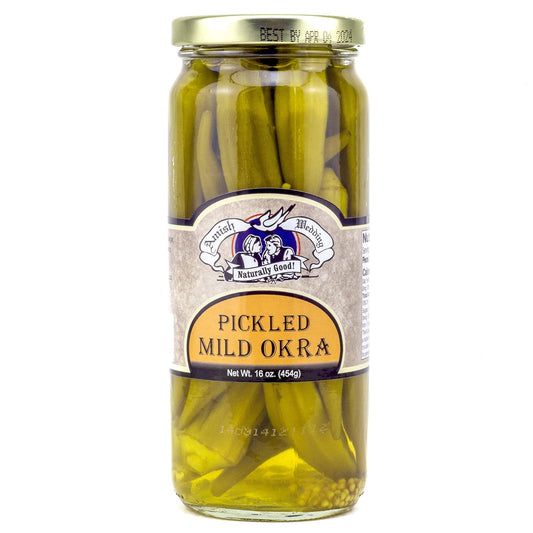 Amish-Wedding-Foods-Pickled-Mild-Okra-16-oz.-Glass-Jar-----186