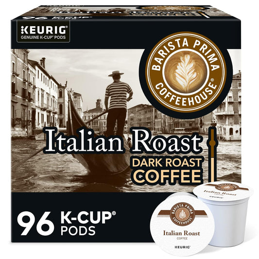 Barista-Prima-Coffeehouse,-Italian-Roast-Keurig-Single-Serve-K-Cup-Pods,-96-Count---2621