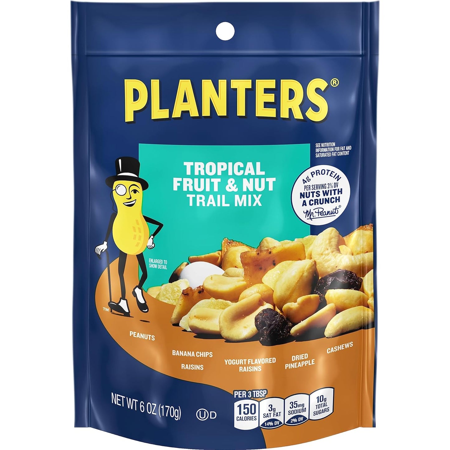 Planters-Tropical-Fruit-&-Nuts,-Trail-Mix,-6-Oz--------7