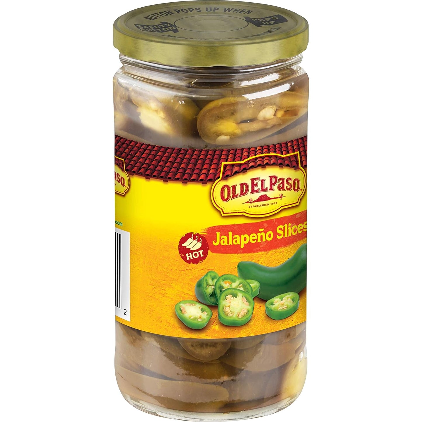 Old-El-Paso-Hot-Pickled-Jalapeño-Slices,-12-oz-------705