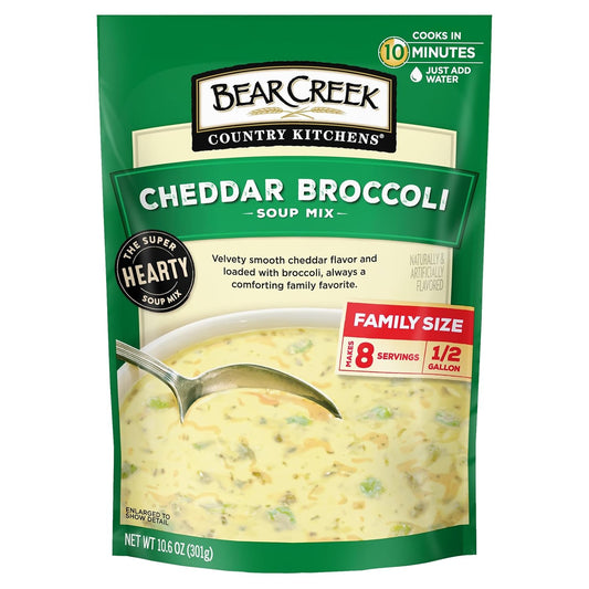 Bear-Creek-Mezcla-de-sopa,-brócoli-cheddar,-10.6-onzas-(paquete-6)---199