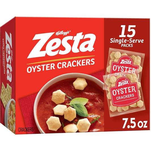 Zesta-Oyster-Crackers,-Soup-Crackers,-Single-Serve,-Original,-7.5oz-Box-(15--Packs)----819