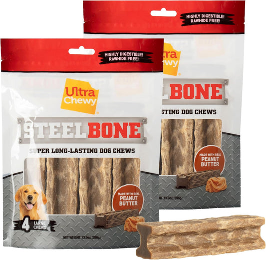 Ultra-Chewy-Steel-Bones-Large-Size-Peanut-Butter-Flavor---Super-Lasting-70