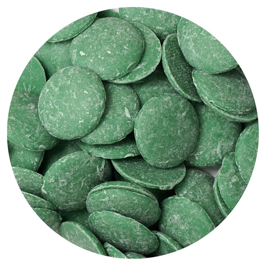 Green-Chocolate-Melting-Wafers,-12-Ounce-Bulk-Bag,-Green-Chocolate,-Green-Candy,-Chocolate-Discs-1475