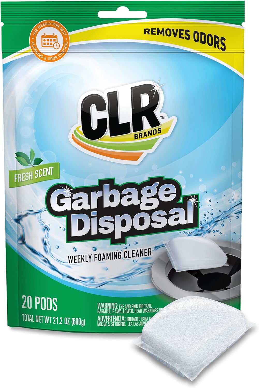 CLR-Garbage-Disposal-Cleaner-and-Deodorizer-Pods,-20-Count,-Fresh-4776