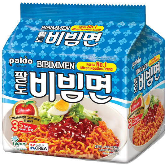 Corea-Paldo-Bibim-myun-Fideos-fríos-ramen-instantáneo-salsa-picante--dulce-78