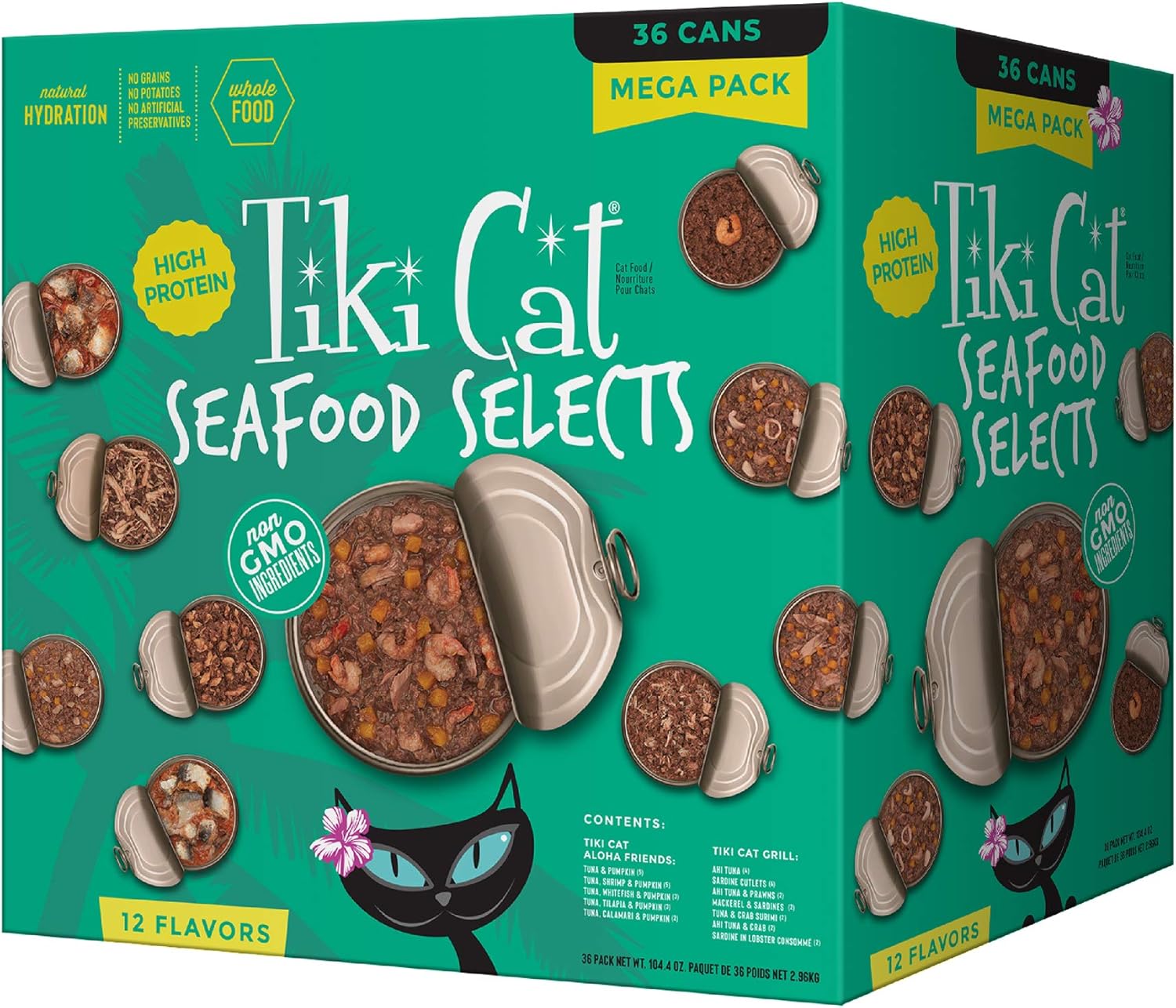 Tiki-Cat-Seafood-Selects,-Ultimate-Variety-Pack,-36-2277