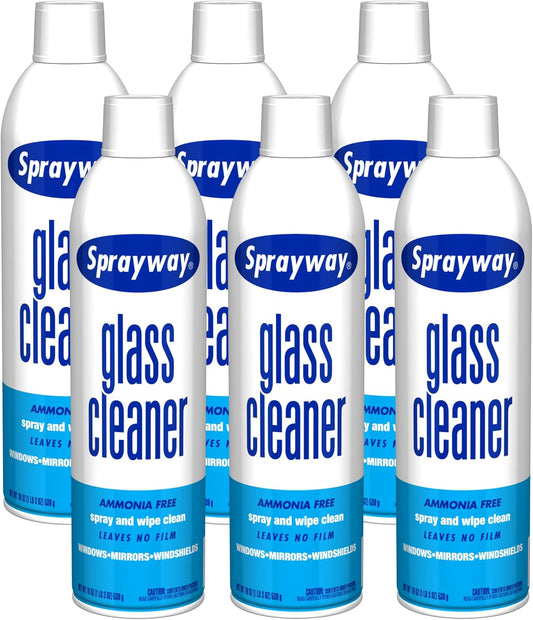 Sprayway-Glass-Cleaner-with-Foaming-Spray-for-a-Streak-Free-Shine-for-Home-and-Automotive-Use,-1906