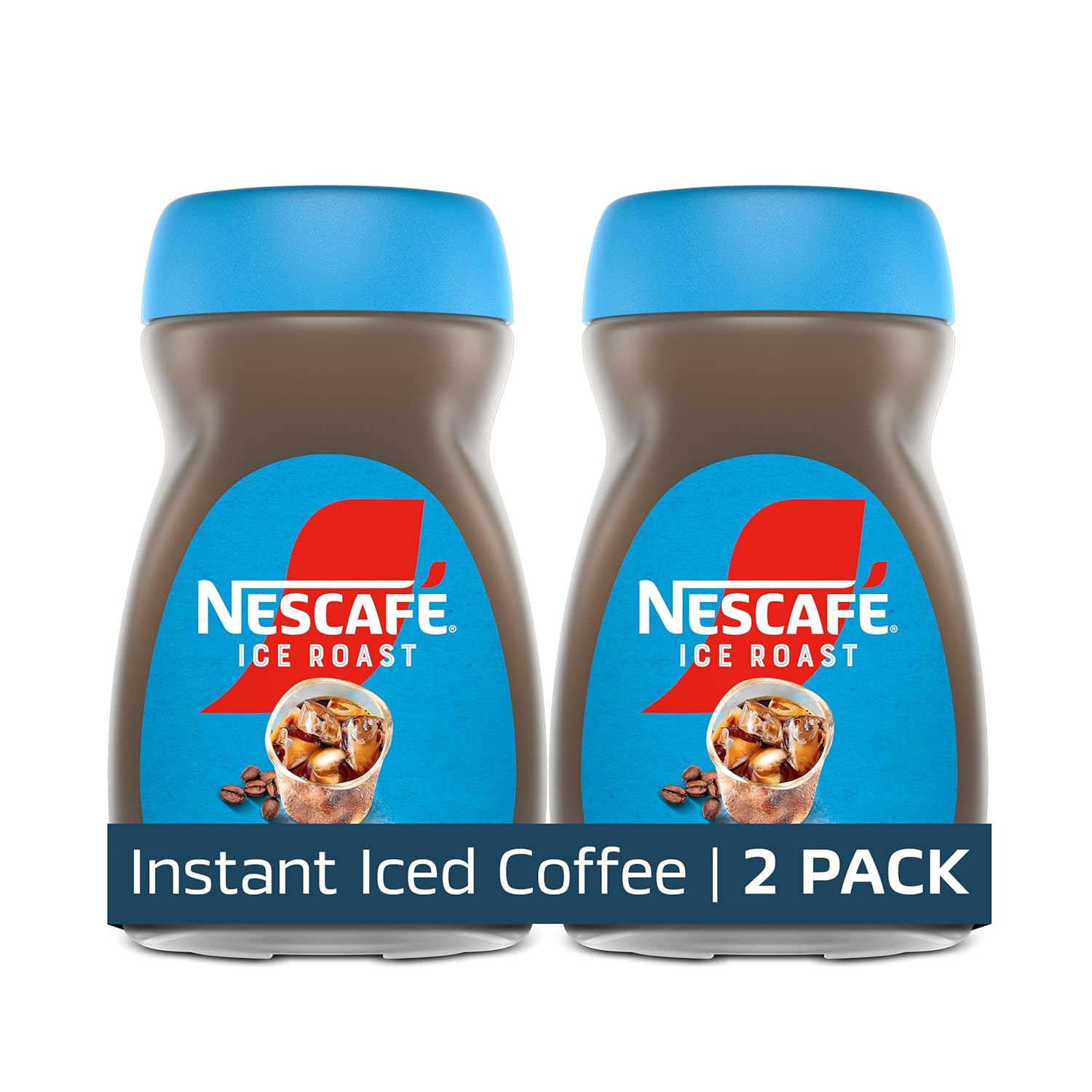 NESCAFÉ-Ice-Roast,-Instant-Iced-Coffee,-2-Jars-(6-Oz-Each)-----3038