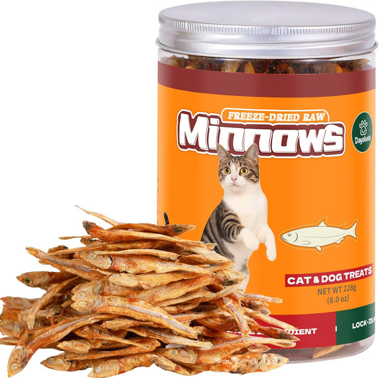 Freeze-Dried-Minnows-for-Dogs-&-Cats,-Single-Ingredient-Human-Grade-Fish-Treats,-Wild-105