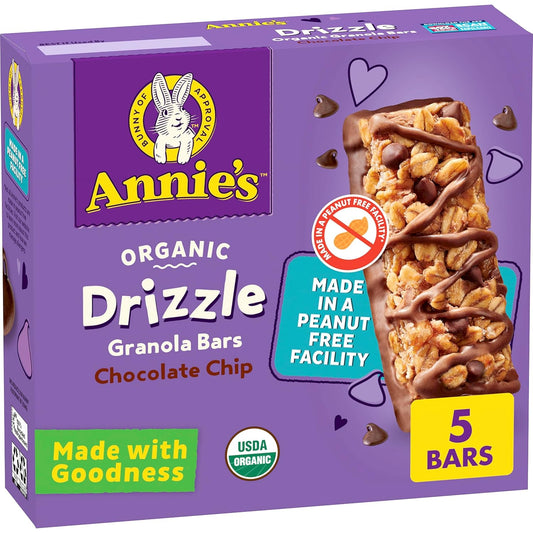 Annie's-Organic-Drizzle-Granola-Bars,-Chocolate-Chip,-5-2471