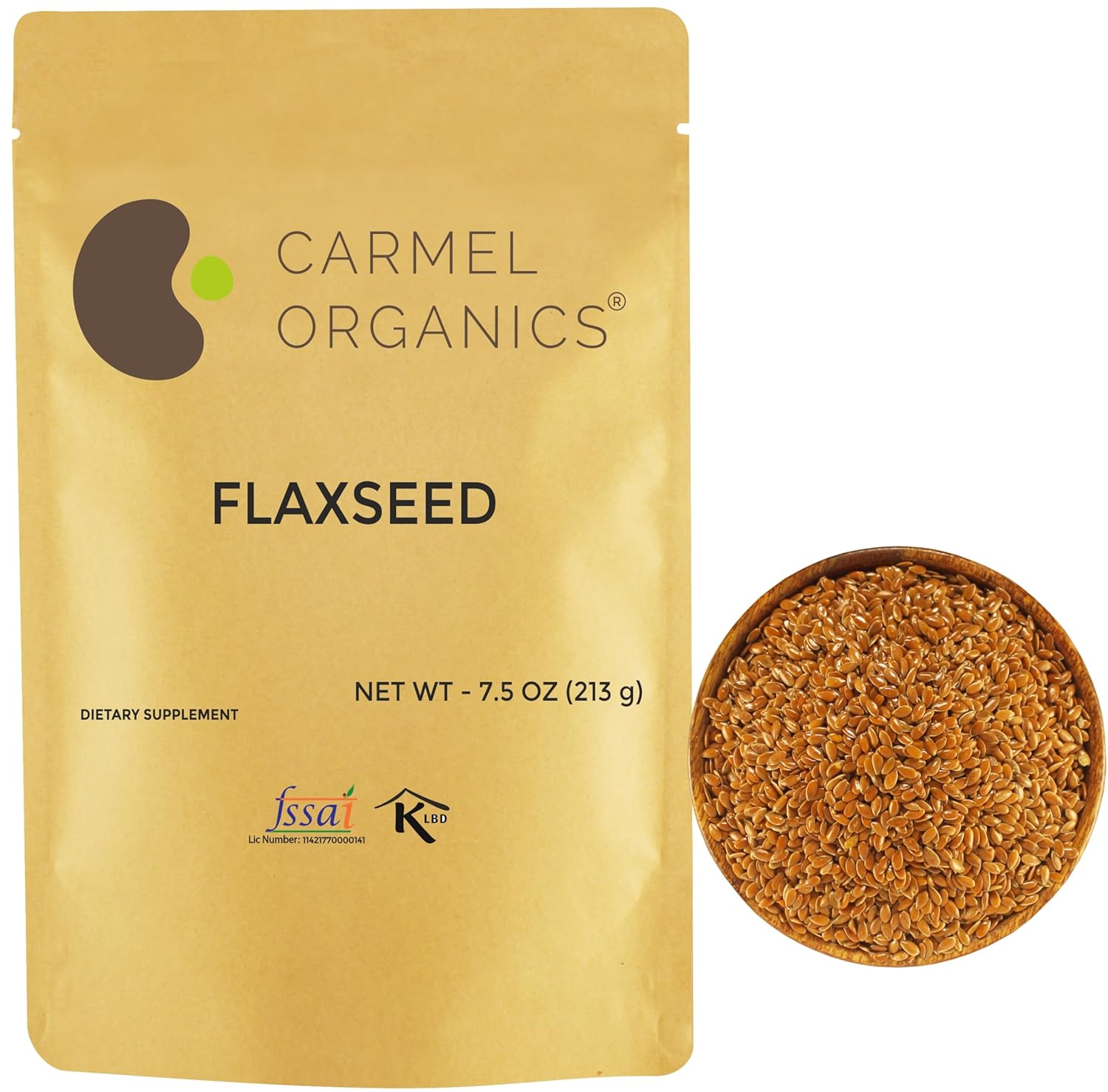 Flax-Seeds-Whole-7.5-Ounce,-Nutrient-Rich-Superfood-for-Smoothies,-Baking-&-Healthy-Natural,-No-1535