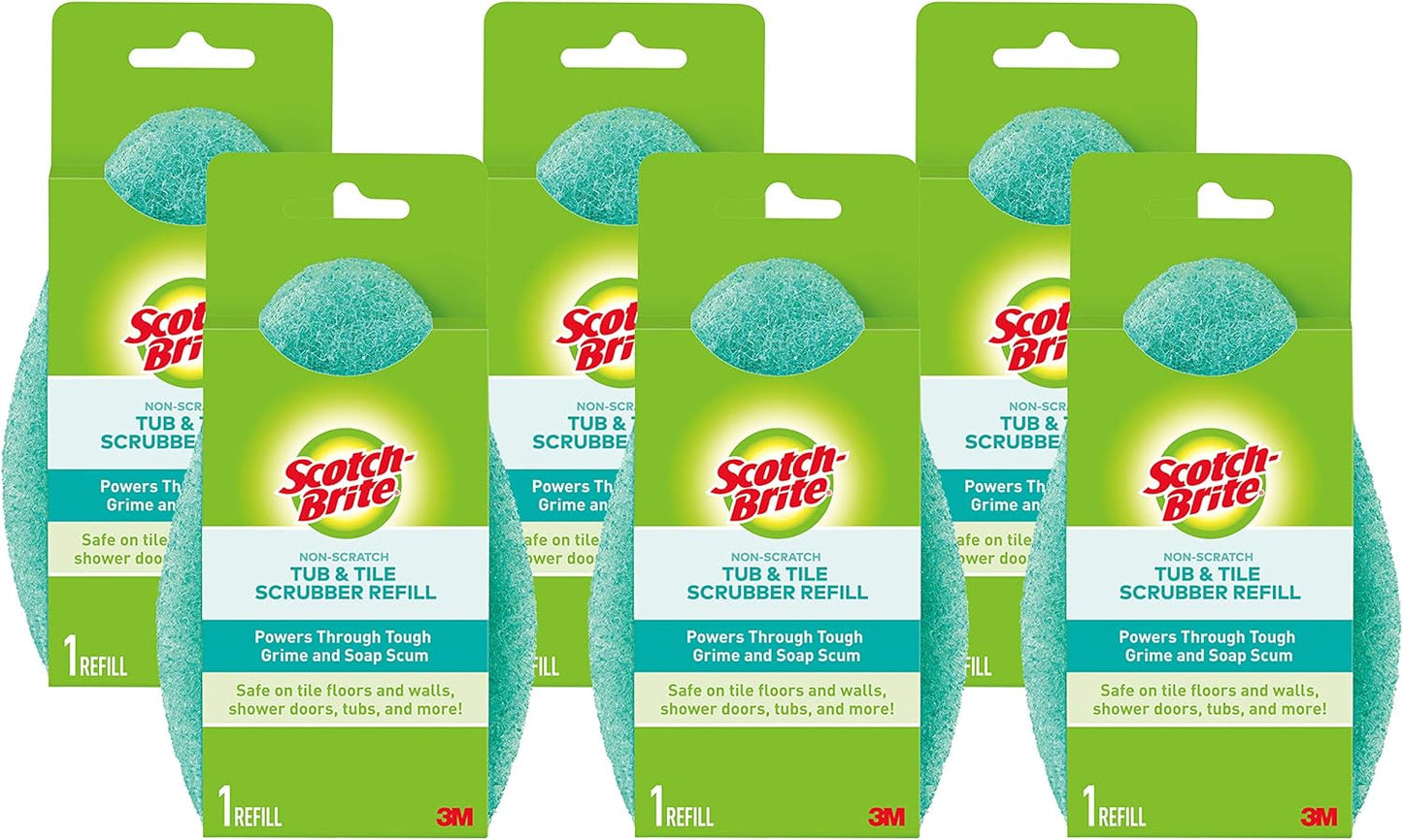 Scotch-Brite-Non-Scratch-Tub-&-Tile-Scrubber-Refill-Pads,-(Pack-of-4772