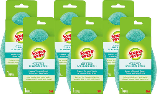 Scotch-Brite-Non-Scratch-Tub-&-Tile-Scrubber-Refill-Pads,-(Pack-of-4772