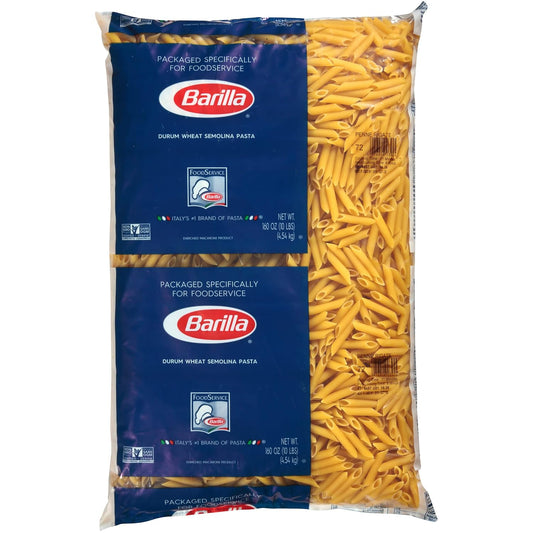 Barilla-Penne-Rigate-Pasta,-160-oz.-Bag-(Pack-1092