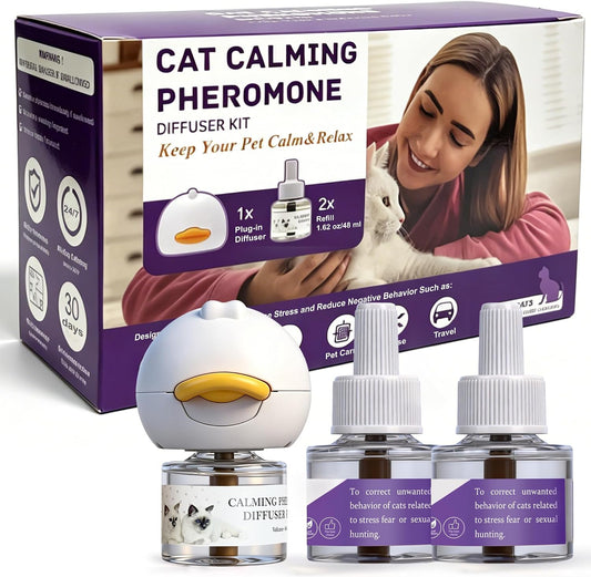Cat-Calming-Diffuser,-Cat-Calming-Pheromone-Diffuser,-Cat-Anxiety-&-Stress-Relief,-Reduce-839