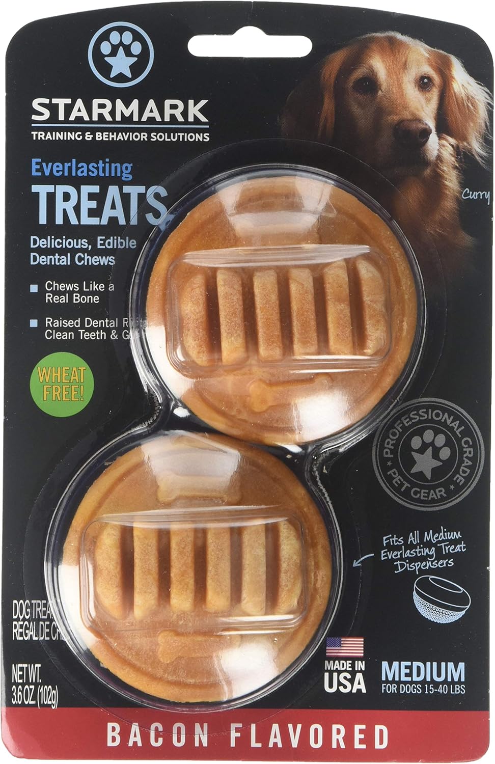 Starmark-Everlasting-Dental-Chew,-Bacon-Flavored,-Medium,-8-Count-------192