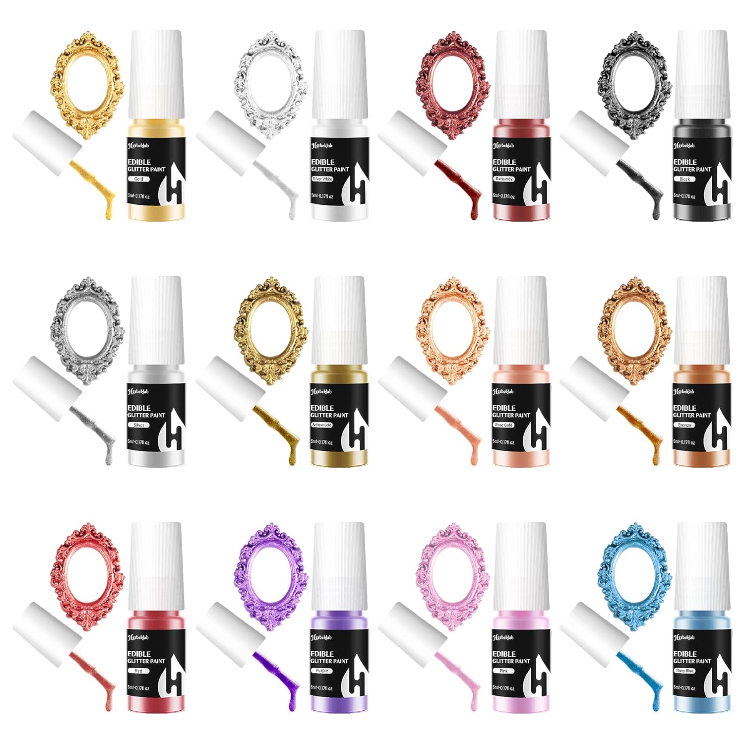 Edible-Paint-12-Colors-Edible-Glitter-Paint-3380