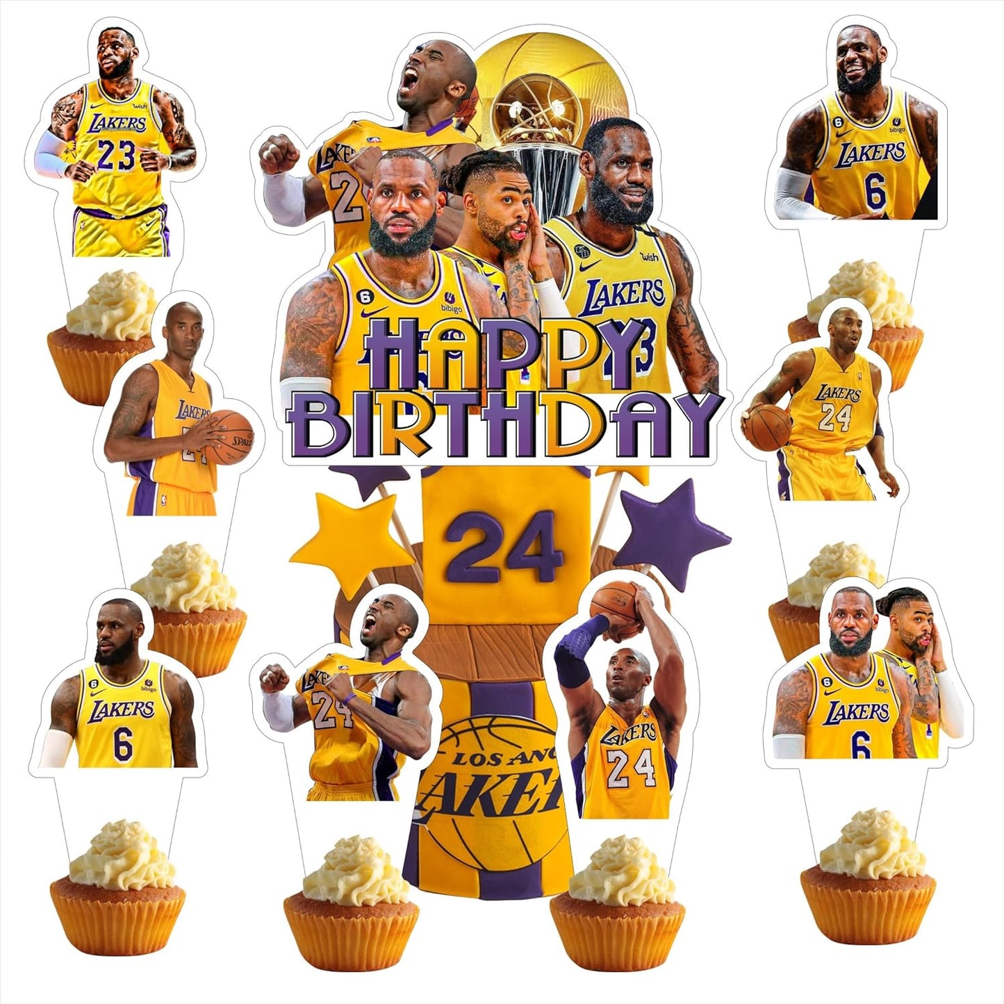 Generic-25Pcs-L-Basketball-Cupcake-Toppers-and-2196