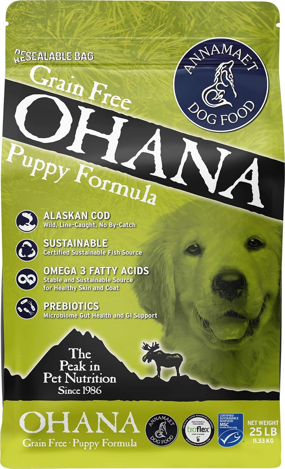 Annamaet-Grain-Free-Ohana-Puppy-Formula-Dry-Dog-Food,-(Line-Caught-Cod-&-Whitefish),-25-lb-565