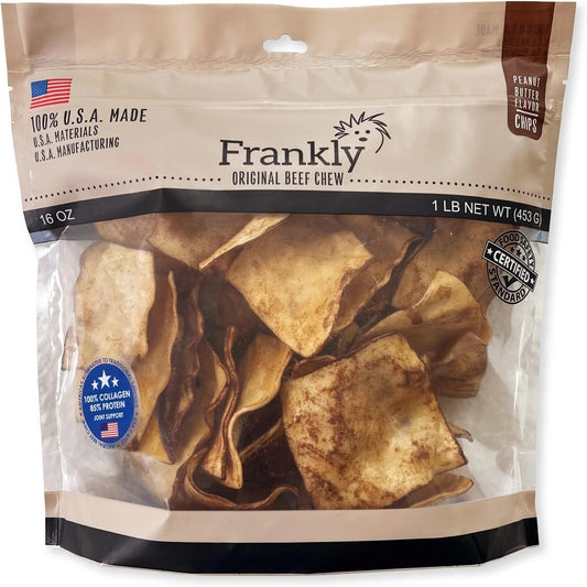 Frankly-Pet-Original-Beef-Chew---Peanut-Butter-Flavored-Chips---packed,-362
