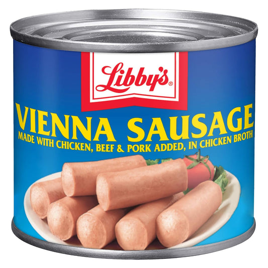 Libby's-Vienna-Sausage-in-Chicken-Broth,-Canned-Sausage,-4.6-OZ-(Pack-of-24)-827