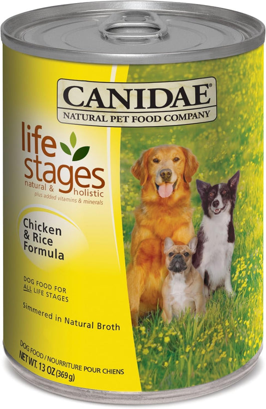Canidae-Life-Stages-Chicken-And-Rice-Can-Formula-For-Dogs,-13-Ounce,-12-Pack---606