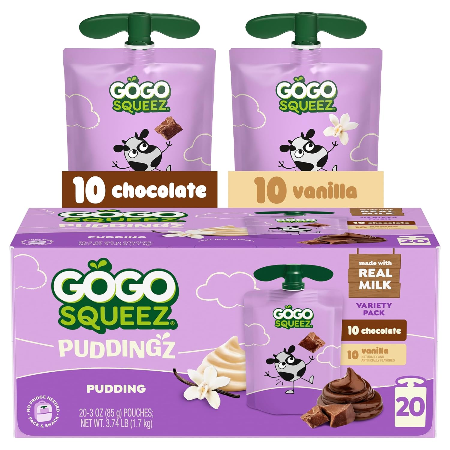 GoGo-squeeZ-On-the-Go-PuddingZ-Variety-Pack,-3-oz-Pouches,--20-Count-|-&-1870