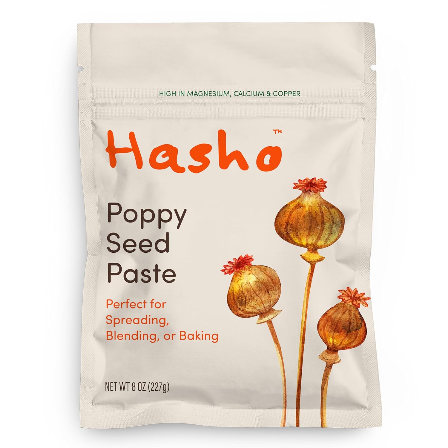 Hasho-Double-Roasted-Poppy-Seed-Paste,-8-oz-–-Single-Ingredient,-Vegan-–-Nutty-Rich-Baking,-1472