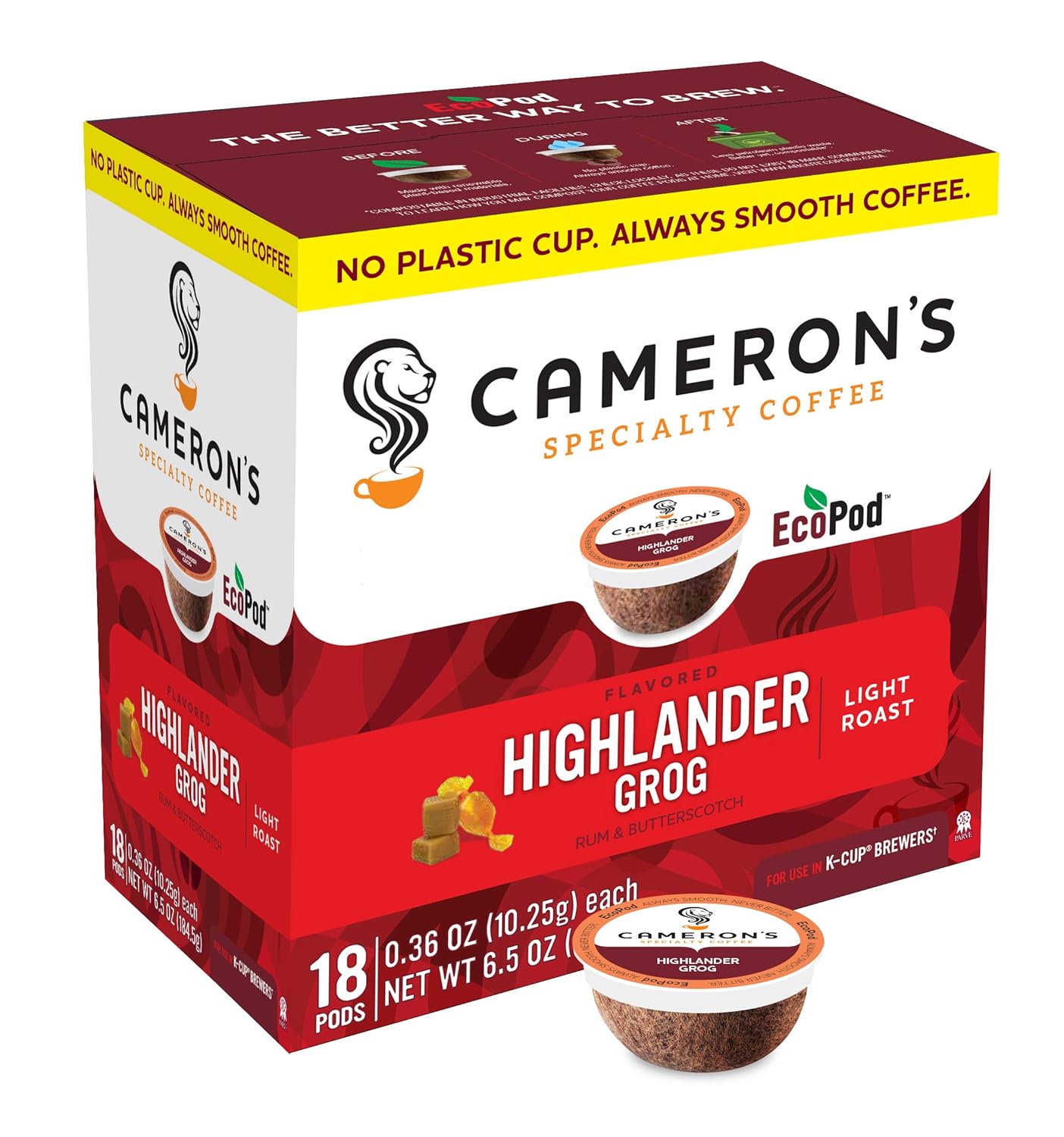 Cameron's-Coffee-Highlander-Grog---Cápsulas-de-una-sola-porción,-saborizadas,-unidades454