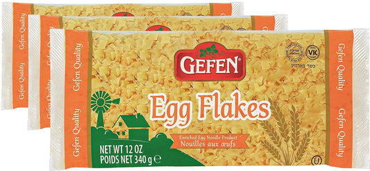 Gefen-Enriched-Egg-Noodle-Egg-Flakes-12oz.-(3-Pack)-Shaped-367