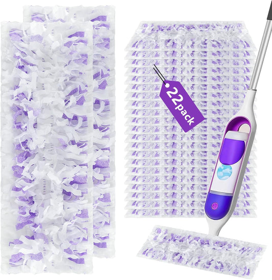 22-Count-Disposable-Mopping-Pads-for-Swiffer-Power-Mop,Compatible-with-2067