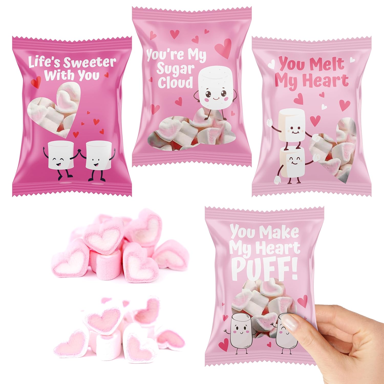 4E's-Novelty-Heart-Marshmallows-(24-Packs)-Pink-&-White-Valentine-Marshmallows-Mini-Wrapped-Hot-398
